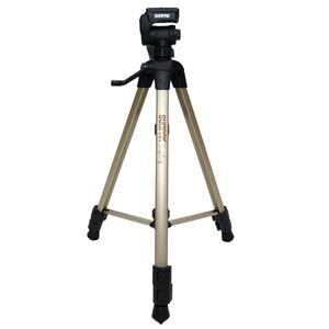 Sunpak 6464 Photo Video Aluminum Tripod W/ Retractable Leg Spikes
